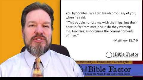 Why Jesus Loves Religion but Hates Pretenders - The Bible Factor with ...